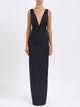 Elisabetta Franchi Red Carpet Georgette Dress