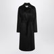 Max Mara Black Manuela Icon Coat In Zibeline Camel