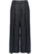 Brunello Cucinelli Crop Wide Leg Pants