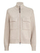 Brunello Cucinelli Cardigan Con Zip M/L