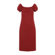 Miu Miu Red Poplin Dress