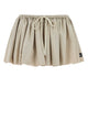 Miu Miu Sand Jacquard Mini Skirt