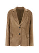 Brunello Cucinelli Cappuccino Velvet Blazer