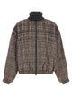 Brunello Cucinelli Sequin Check Bomber Jacket