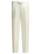 Brunello Cucinelli Casual Linen And Cotton Pants