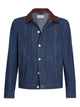 Brunello Cucinelli Vintage Denim Bomber Jacket