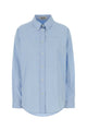 Miu Miu Light-Blue Poplin Shirt