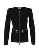Elisabetta Franchi Elisabetta Franchi Logo-Embellished Knit Cardigan