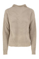 Herno Pure Wool Jumper With Textured Knit And High Neck