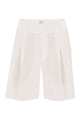 Brunello Cucinelli Active Shorts In Stretch Cotton Piqué With Logo