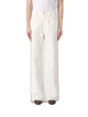 Brunello Cucinelli Contemporary Trousers In Garment-Dyed Cotton And Linen Cover With Monile