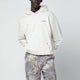 Represent Cream Cotton Hoodie With Logo