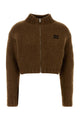 Miu Miu Brown Cashmere Cardigan