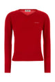 Miu Miu Red Cashmere Sweater