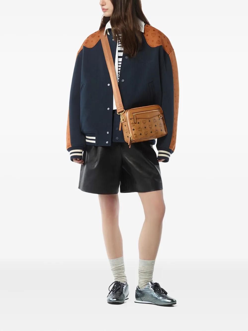 Mcm Visetos Crossbody Bag
