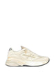 Premiata Grey Calf Leather Sneaker