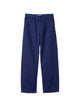 Miu Miu Navy Blue Cotton Trousers