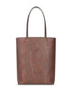 Etro Men Brown Silk Bag