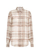 Brunello Cucinelli Brown Silk Shirt
