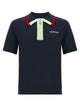 Casablanca Knit Polo Shirt With Zip