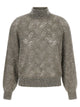 Brunello Cucinelli 'Dazzling Abstract Leaf' Sweater