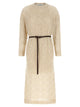 Brunello Cucinelli 'Dazzling Abstact Leaf' Dress