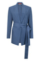 Max Mara Studio Jacket In Shantung Silk