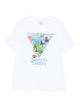 Casablanca Tshirt Bright White Jersey