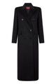 Max Mara Studio Double-Breasted Coat In Virgin Wool