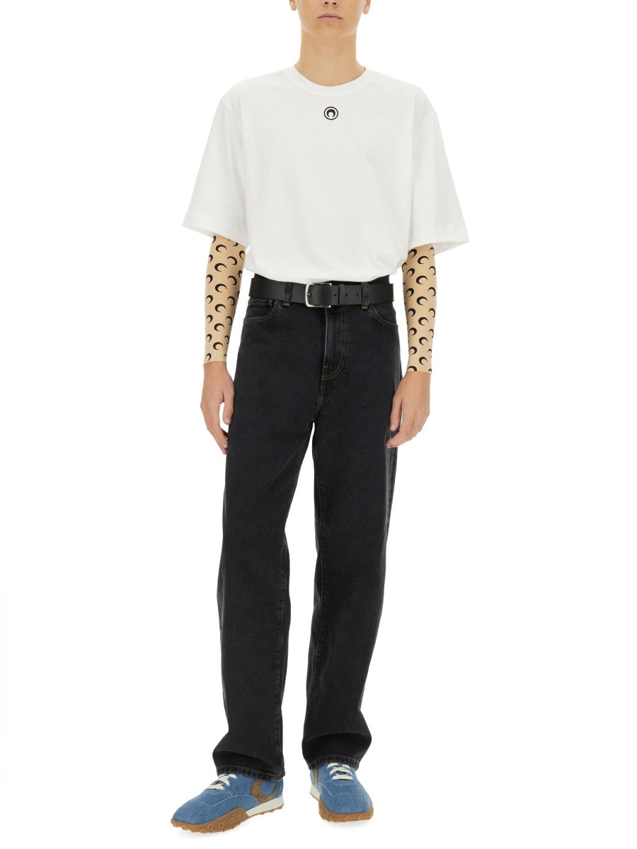 Marine Serre Moon Cotton T-Shirt