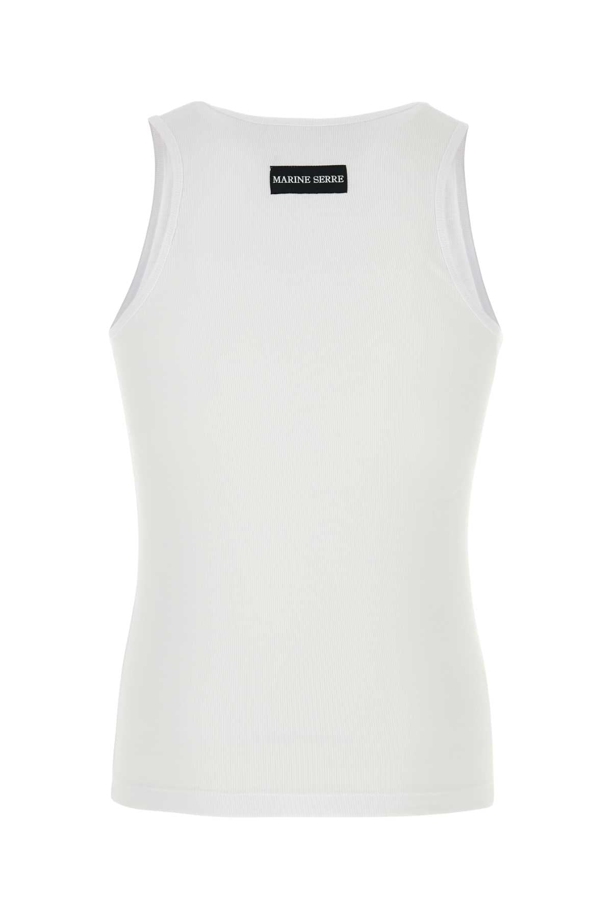 Marine Serre Moon Cotton Tank Top