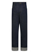 Thom Browne Jean Denim Selvedge Japonais Indigo Brut Coupe Droite Button Fly