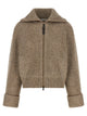 Brunello Cucinelli 'Shiny Zipper Pull' Cardigan