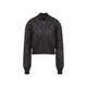 Moncler Rick Owens Leather Bomber Jacket
