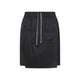 Moncler Rick Owens Black Drawstring Kilt Shorts