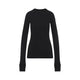 Moncler Rick Owens Black Cotton Sweater