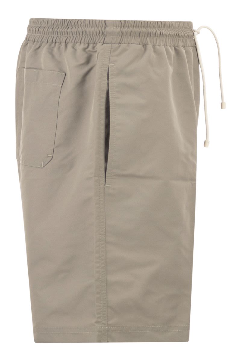 Brunello Cucinelli Swimming Costume With Elastic And Drawstring