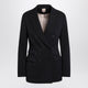 Max Mara Blue Doublebreasted Wool Jacket