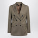 Max Mara Camel Doublebreasted Wool Jacket