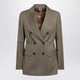 Max Mara Camel Double-Breasted Wool Jacket