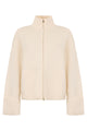 Max Mara Light Jacket In Viscose And Polyamide Blend