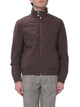 Brunello Cucinelli Nylon Jacket With Membrane And Detachable Hood