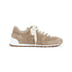 Brunello Cucinelli Antelope Suede Leather Slim Sneakers