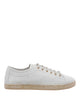 Brunello Cucinelli White Calfskin Sneakers