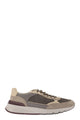 Brunello Cucinelli Multicolour Leather And Suede Runner Sneakers