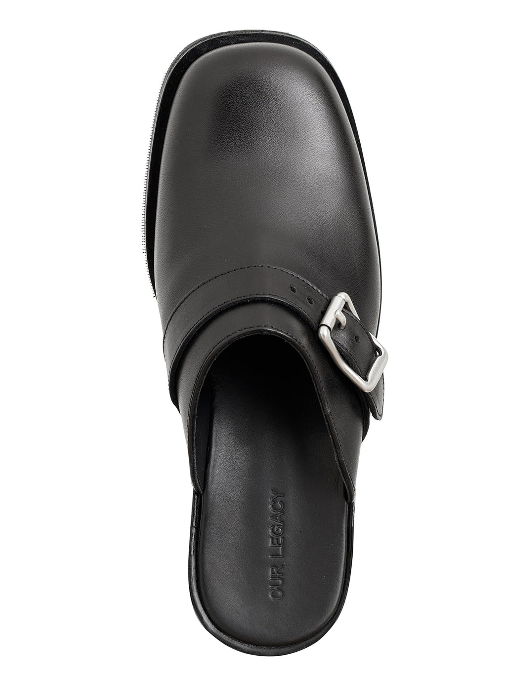 Our Legacy Leather Truck Mule Shoe