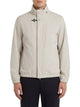 Fay Short Travel Bomber Jacket In Stretch Nylon
