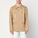 Namacheko  Beige Overshirt Jacket In Cotton