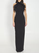 The Attico Black Maxi Dress