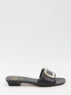 Roger Vivier Rv Leather Slides